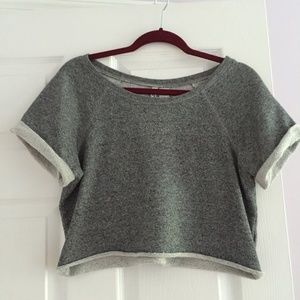 H&M Cropped Sweatshirt Top